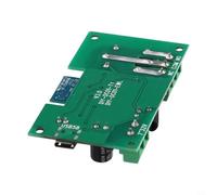 Niceminiwall Modulo interruttore WiFi, 4 canali per controller relè per app, telecomando e controllo vocale, compatibile con serrature elettriche che richiedono motore e K-/K+/GND/+12V