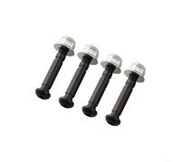 Niceminiwall Per EGO 24 "Bifase Snow Blower Shear Pin Kit (confezione da 4 o 8) - Perni di ricambio in metallo con dadi di bloccaggio per modello ASP2400D, compatibile (4)