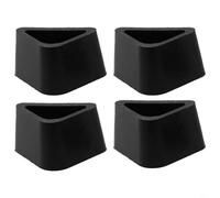 Niceminiwall Piedino per cavalletto in plastica nera, confezione da 4 pezzi, parte 242394-00, per Workmate WM225 WM425 MM003, kit di piedini di ricambio per proteggere le gambe dai danni al suolo
