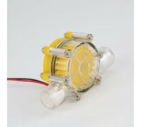 Niceminiwall Pompa di flusso d'acqua 12V per turbina idrogeneratore, Mini generatore di energia idraulica per sistemi di energia solare, Piccola ricarica della batteria, Ricarica del telefono
