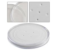 Niceminiwall Portamonete in plastica trasparente da 70 mm, scatola per la raccolta di monete per conservazione e protezione, confezione da 10 per guarnizioni ad anello da 41-65 mm (2)