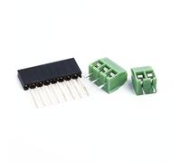 Niceminiwall Prototipo a vite morsettiera Shield Board Kit compatibile con 2560 R3, supporto PCB non assemblato con mini terminale 84 pin da 3,5 mm, femmina