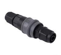 Niceminiwall Raccordi pneumatici autobloccanti tipo C per tubo dell'aria per compressore PU o tubo di plastica, acciaio plastico industriale con molla in acciaio inossidabile 304 e (SP40+PP40)