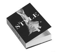 Niceminiwall Scatola portaoggetti discreta progettata come un libro falso, fornendo una soluzione elegante per organizzare piccoli oggetti in casa o in spazi professionali (805-2A41)