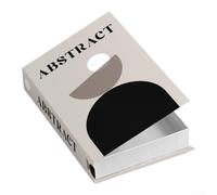 Niceminiwall Scatola portaoggetti discreta progettata come un libro falso, fornendo una soluzione elegante per organizzare piccoli oggetti in casa o in spazi professionali (FH-25)