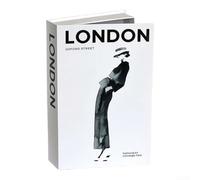 Niceminiwall Scatola portaoggetti discreta progettata come un libro falso, fornendo una soluzione elegante per organizzare piccoli oggetti in casa o in spazi professionali (Londo)