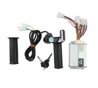 Niceminiwall Scooter elettrico e controller motore E-Brushed con manopola dell'acceleratore, compatibile con sistemi da 24 V/36 V/48 V, supporta gamma di potenza da 250 W a 1000 W, acciaio duraturo