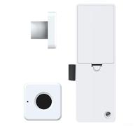 Niceminiwall Serratura biometrica per armadietti con impronta digitale con design ricaricabile USB per cassetto dell'ufficio armadio sicurezza privacy