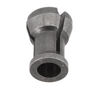 Niceminiwall Set di mandrini per fresa e fresa in acciaio al carbonio, adattatore per fresa elettrica e macchina per incidere di taglio, compatibile con punte da 6 mm, 6,35 mm, 8 mm, usura (6 mm)