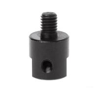 Niceminiwall Set di manicotti accoppiatori per albero motore, connettore per asse in acciaio per utensili elettrici, adatto per alberi da 3,17 mm, 4 mm, 5 mm, 6 mm, 8 mm, compatibile con alberi da 6