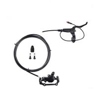 Niceminiwall Set di pinze freno a disco idrauliche per scooter elettrici e bici elettriche, freni a doppio pistone in lega di alluminio per G-Booster/ES3, (freno anteriore sinistro)