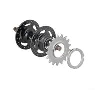 Niceminiwall Set pignone e anello di bloccaggio a ingranaggi fissi, ingranaggio in acciaio compatibile con catena da 20,3 cm, dimensioni 13T, 14T, 18T, si adatta alla maggior parte dei mozzi standard