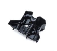 Niceminiwall Staffa paraurti laterale anteriore sinistro Supporto rinforzo di montaggio per 2017 2018 2019 2020 2021 OEM 2138211 Parte di ricambio esterna per auto in ABS nero
