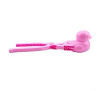 Niceminiwall Stampo per sushi fai da te per sushi con manico, riutilizzabile, non in polipropilene, per bambini e adulti, grazioso strumento da cucina per modellare riso o fare (rosa)