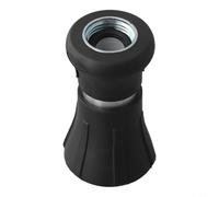 Niceminiwall Ugello regolabile ad alta pressione per tubo da giardino con connettore in ottone a prova di perdite da 3/4", impugnatura ergonomica in TPR e 7 modalità di spruzzo per auto, patio