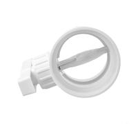 Niceminiwall Valvola di controllo del volume d'aria per sistemi di ventilazione in PVC per funzionamento manuale della conduttura regolatore con resistenza alla pressione, design da 75 mm a 315 mm