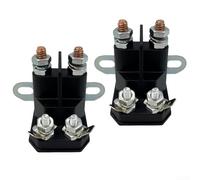 Niceminiwall Valvola solenoide per trattore tosaerba AM138068 725-04439, valvola magnetica con struttura in metallo, compatibile con trattori da giardino selezionati e guida (2)