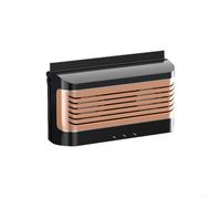 Niceminiwall Ventilatore di scarico per auto a energia solare con circolazione dell'aria migliorata per il raffreddamento dei veicoli, design a lunga durata resistente alle intemperie, facile per