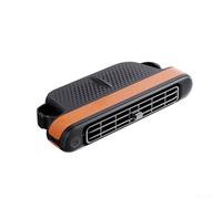Niceminiwall Ventola di raffreddamento per sedile posteriore con tre velocità del vento regolabili per sedili posteriori, design silenzioso e potente a doppia testa, adatta per berline, SUV, camper e