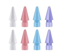 NiceNaiils 8 Pcs Punte di Ricambio per Apple Pencil 1st e 2nd, Punta di Ricambio ad Alta Sensibilità e Penna di Controllo Preciso/Tips Ricambio Accessori per iPad Pencil