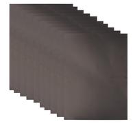 NICENEEDED 10 pz Carta per Marcatura per Incisione Laser, Carta per Test di Messa A Fuoco per Incisione Laser con Oscuramento Laser Nero da 8 x 11 Pollice