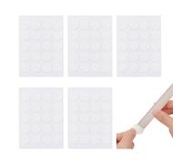 NICENEEDED 100 pz. Impugnature per Candela Portacandele Coniche, Impugnature Adesive per Candele, Punti Adesivi Piccoli Inserti per Candele Coniche Portacandele