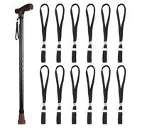 NICENEEDED 12 pz. Cinghie Da Polso In Pelle con Bastone, Cinturino Da Polso Universale Regolabile per Bastoni Da Trekking e Bastoni Da Passeggio