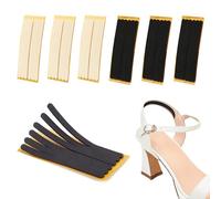 NICENEEDED 6 pezzo di Inserti per Cuscino per Cinturino per Scarpe, Comode Impugnature Sul Tallone con Cinturino Sul Retro, I Cuscinetti Autoadesivi per Il Tallone Impediscono Lo Scivolamento Delle