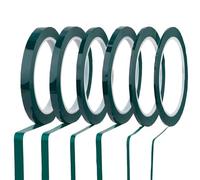 NICENEEDED 6 Rotoli di Nastro Adesivo in Vinile Fine Line Tape Fineline Masking Tape, 1/8 1/6 1/5 1/4 1/3 2/5 Pollici Nastro Adesivo Sottile