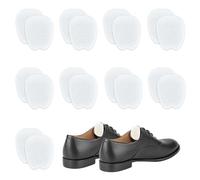 NICENEEDED 9 paio di Cuscinetti per L'Avampiede In Feltro Sottile, Cuscini per Bastoncini per La Lingua Delle Scarpe, Inserti per Cuscino Antiscivolo per La Lingua, Cuscinetti per Scarpe