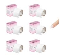 NICENEEDED Set di Pellicole Adesive per Unghie In Seta Da 6 rotolo, Nastro per Bendaggi per Riparazione Punte per Unghie, Estensione per Nail Art Adesivi In Fibra di Vetro Protezione per Unghie
