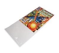 N'icePackaging Buste protettive per fumetti in plastica OPP super trasparenti, 100 pezzi, 6 15/16" x 10 1/4", per tutti i fumetti attuali dell'età moderna (NP-EN678 x 100)