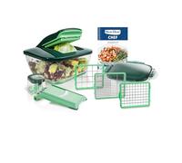 Nicer Dicer Chef - Set di 10 formine per frutta e verdura con ricetta