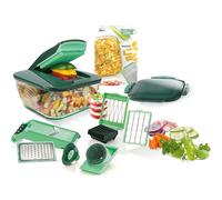 NICER DICERCHEF01 27061 Chef, Set 15 pezzi, Verde, Acciaio inossidabile, 1 ca...