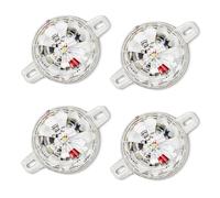 Nicetopu Universal Waterproof Led Chassis Lights, Multicolor Underbody Leds Chassis Light, Easy Install Road Lights for Cars, Trucks,Vans, Suvs, Off-Road Vehicles (4pcs)