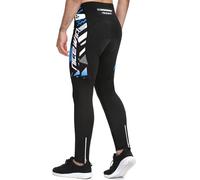 NICEWIN Pantaloni da Ciclismo Invernali Uomo Lunghi con 4D Gel Imbottito Pantaloni Bici MTB Traspirante Compression Mountain Bike Termici Pantaloni Sportivi
