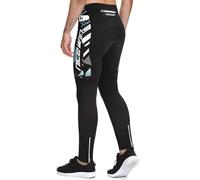 NICEWIN Pantaloni da Ciclismo Invernali Uomo Lunghi con 4D Gel Imbottito Pantaloni Bici MTB Traspirante Compression Mountain Bike Termici Pantaloni Sportivi