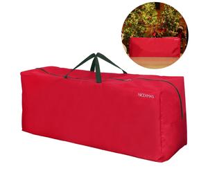 NICEXMAS Borsa portaoggetti per albero di Natale natalizio Spaziosa borsa con