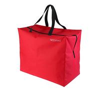 NICEXMAS Christmas Tree Storage Bag per Albero di Natale Artificiale con Manici (Rosso), 46cm x 25cm x 38cm