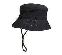 NiceYnn Cappelli da pioggia impermeabili da donna da uomo - Cappello da pescatore antivento a tesa larga UPF 50+, #D Nero, XX-Large