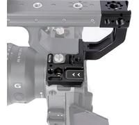 NICEYRIG FX3/X30 - Kit di estensione per maniglia Sony FX3/FX30 XLR con attacco a slitta fredda da 1/4"-20 fori filettati e punti di montaggio da 3/8"-16 Ar-ri