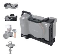 NICEYRIG Gabbia per fotocamera A7C per Sony A7C, Sony A7C M2, SONY A7CR, con slitta fredda NATO e foro di posizionamento per accessori da 3/8"-16