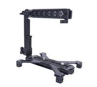 NICEYRIG Kit impugnatura a tracolla per fotocamera con supporti laterali, piastra a sgancio rapido per ARCA-Swiss Standard, supporto di stabilità da quattro piedi - 529