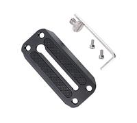 NICEYRIG Piastra a sgancio rapido tipo Arca, treppiede per fotocamera a sgancio rapido con vite 1/4-20, filettata 1/4 e antiscivolo per treppiede Arca/DJI DJI Ronin RS3/RS3Pro/RS2/RSC2/SC-550