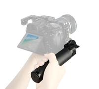 NICEYRIG Rosetta Maniglia Grip in Pelle con Adattatore di Montaggio Rosette Standard (Filettatura M6, 31,8mm) per Sistema di Supporto per Asta di Sostegno per Spallacci da 15mm