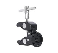 NICEYRIG Super morsetto con slitta fredda e filettatura da 1/4", morsetti per fotocamera DSLR, luci, ombrelli, ganci, mensole, aste, barre trasversali, accessori fotografici