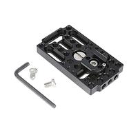 NICEYRIG Switching Cheese Easy Plate Kit con supporto per pattino freddo per binari, code di rondine e aste corte