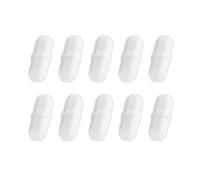 Nicfaky 10 pezzi 20 mm/0,8 pollici magnetico agitatore Mixer Stir Bar Laboratorio Bar Stir Piastra Bar