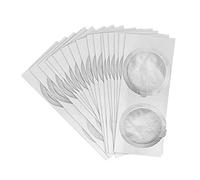 Nicfaky 100PZ 62MM Capsule di caffè USA e Getta Guarnizioni Fogli Crema Schiuma di caffè Filtro Coperchio Adesivo per Vertuo