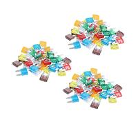 Nicfaky 105 pezzi misti mini fusibili a per 5 7.5 10 15 20 25 30 AMP